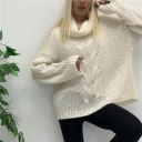 maglione collo ad anello tracy